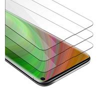 cadorabo 3x Verre Trempé compatible avec Samsung Galaxy S10 en HAUTE TRANSPARENT - Pack de 3 Verre de protection d'écran trempé (Tempered) en dureté 9H avec 3D touch