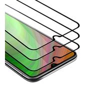 cadorabo 3X Verre Trempé Couverture complète Compatible avec Xiaomi Redmi Note 8 en Transparent avec Noir - Pack de 3 Verre de Protection d'écran trempé (Tempered) en dureté 9H avec 3D Touch
