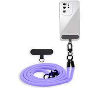 Cadorabo Chaîne pour téléphone portable Huawei P30 en LILA - Étui pour téléphone portable avec cordon réglable à porter autour du cou