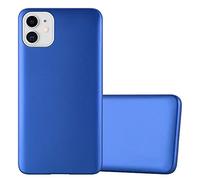 Coque pour Apple iPhone 11 en BLEU MÉTALLIQUE Housse de protection Étui en silicone TPU flexible