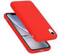 Coque pour Apple iPhone XR en LIQUID RED Housse de protection Étui en silicone TPU flexible