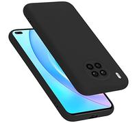 cadorabo Coque Compatible avec Honor 50 Lite, Étui Housse en Silicone- Coque pour 50 Lite- Protection Antichoc, Anti-Empreintes- TPU Housse de Protection - Mat Liquid Black