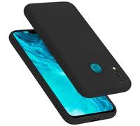cadorabo Coque Compatible avec Honor 9X Lite, Étui Housse en Silicone- Coque pour 9X Lite- Protection Antichoc, Anti-Empreintes- TPU Housse de Protection - Mat Liquid Black