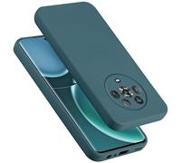 cadorabo Coque Compatible avec Honor Magic 4, Étui Housse en Silicone- Coque pour Magic 4- Protection Antichoc, Anti-Empreintes- TPU Housse de Protection - Mat Liquid Green