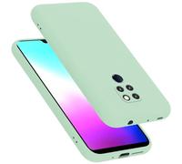 cadorabo Coque Compatible avec Huawei Mate 20, Étui Housse en Silicone- Coque pour Mate 20- Protection Antichoc, Anti-Empreintes- TPU Housse de Protection - Mat Liquid Light Green