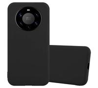 cadorabo Coque Compatible avec Huawei Mate 40 Pro en Candy Noir - Housse de Protection en Silicone TPU Flexible