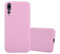 cadorabo Coque Compatible avec Huawei P20 Pro en Candy Rose Vif - Housse Protection Souple en Silicone TPU avec Anti-Choc et Anti-Rayures - Ultra Slim Fin Gel Case Cover Bumper