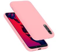 cadorabo Coque Compatible avec Huawei P20 Pro / P20 Plus, Étui Housse en Silicone- Coque pour P20 Pro / P20 Plus- Protection Antichoc, Anti-Empreintes- TPU Housse de Protection - Mat Liquid Pink
