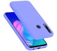 cadorabo Coque Compatible avec Huawei P40 Lite E, Étui Housse en Silicone- Coque pour P40 Lite E- Protection Antichoc, Anti-Empreintes- TPU Housse de Protection - Mat Liquid Light Purple