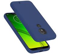 Coque Pour Motorola Moto G7 / G7 Plus En Liquid Blue Housse De Protection Étui En Silicone Tpu Flexible
