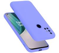 cadorabo Coque Compatible avec OnePlus Nord N10 5G, Étui Housse en Silicone- Coque pour Nord N10 5G- Protection Antichoc, Anti-Empreintes- TPU Housse de Protection - Mat Liquid Light Purple