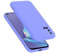 cadorabo Coque Compatible avec Oppo A72, Étui Housse en Silicone- Coque pour A72- Protection Antichoc, Anti-Empreintes- TPU Housse de Protection - Mat Liquid Light Purple