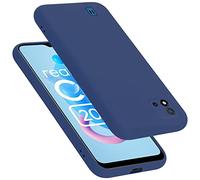 cadorabo Coque Compatible avec Realme C11 2021, Étui Housse en Silicone- Coque pour C11 2021- Protection Antichoc, Anti-Empreintes- TPU Housse de Protection - Mat Liquid Blue