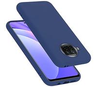 cadorabo Coque Compatible avec Xiaomi Mi 10T Lite, Étui Housse en Silicone- Coque pour Mi 10T Lite- Protection Antichoc, Anti-Empreintes- TPU Housse de Protection - Mat Liquid Blue