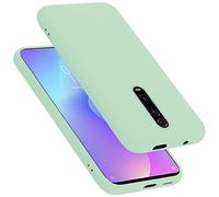 cadorabo Coque Compatible avec Xiaomi Mi 9T / Mi 9T Pro/RedMi K20 / RedMi K20 Pro, Étui Housse en Silicone- Coque pour Mi 9T / Mi 9T Pro - Protection Antichoc, Anti-Empreintes - Liquid Light Green