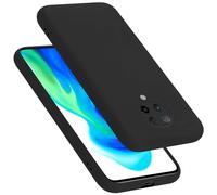 cadorabo Coque Compatible avec Xiaomi POCO F2 Pro, Étui Housse en Silicone- Coque pour POCO F2 Pro- Protection Antichoc, Anti-Empreintes- TPU Housse de Protection - Mat Liquid Black