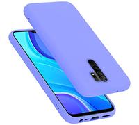 cadorabo Coque Compatible avec Xiaomi RedMi 9, Étui Housse en Silicone- Coque pour RedMi 9- Protection Antichoc, Anti-Empreintes- TPU Housse de Protection - Mat Liquid Light Purple