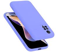 cadorabo Coque Compatible avec Xiaomi RedMi Note 11 Pro 4G / 5G, Étui Housse en Silicone- Coque pour RedMi Note 11 Pro 4G / 5G- Protection Antichoc, Anti-Empreintes - Mat Liquid Light Purple