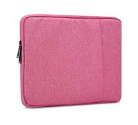 cadorabo Coque Portable 15.6'' Pouces in Rose - Housse pour Ordinateur Portable en Tissue avec Doublure en Velours et Fermeture à Glissière Anti-Rayures - Protection Sleeve Case