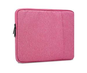 cadorabo Coque Portable 15.6'' Pouces in Rose - Housse pour Ordinateur Portable en Tissue avec Doublure en Velours et Fermeture à Glissière Anti-Rayures - Protection Sleeve Case