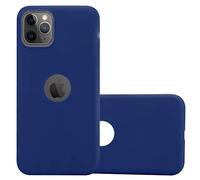 cadorabo Coque pour Apple iPhone 11 Pro Max (XI Pro Max) en Candy Bleu FONCÉ - Housse Protection Souple en Silicone TPU avec Anti-Choc et Anti-Rayures - Ultra Slim Fin Gel Case Cover Bumper
