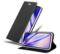 cadorabo Coque pour Apple iPhone 12 Mini (5,4") en Classy Noir - Housse Protection avec Fermoire Magnétique, Stand Horizontal et Fente Carte - Portefeuille Etui Poche Folio Case Cover