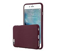 cadorabo Coque pour Apple iPhone 6 / iPhone 6S en Frost Lilas Bordeaux - Housse Protection Souple en Silicone TPU avec Anti-Choc et Anti-Rayures - Ultra Slim Fin Gel Case Cover Bumper