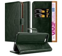 cadorabo Coque pour Apple iPhone 8 Plus / 7 Plus / 7S Plus en Vert PRÈ - Housse Protection avec Fermoire Magnétique, Stand Horizontal et Fente Carte - Portefeuille Etui Poche Folio Case Cover