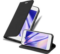 cadorabo Coque pour Google Pixel en Noir Nuit - Housse Protection avec Fermoire Magnétique, Stand Horizontal et Fente Carte - Portefeuille Etui Poche Folio Case Cover