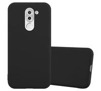 cadorabo Coque pour Honor 6X en Candy Noir - Housse Protection Souple en Silicone TPU avec Anti-Choc et Anti-Rayures - Ultra Slim Fin Gel Case Cover Bumper
