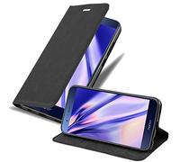 cadorabo Coque pour Honor 8 Pro en Noir Nuit - Housse Protection avec Fermoire Magnétique, Stand Horizontal et Fente Carte - Portefeuille Etui Poche Folio Case Cover