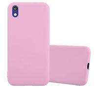 cadorabo Coque pour Honor 8s / Y5 2019 / Huawei Enjoy Play 8 en Candy Rose Vif - Housse Protection Souple en Silicone TPU avec Anti-Choc et Anti-Rayures - Ultra Slim Fin Gel Case Cover Bumper