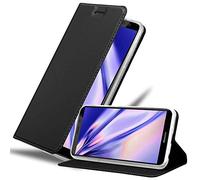 cadorabo Coque pour Huawei Mate 10 Lite en Classy Noir - Housse Protection avec Fermoire Magnétique, Stand Horizontal et Fente Carte - Portefeuille Etui Poche Folio Case Cover