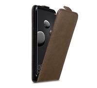 cadorabo Coque pour Huawei Mate 10 Pro en Marron CAFÉ - Housse Protection en Style Flip avec Fermoire Magnétique - Etui Poche Folio Case Cover