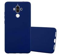 cadorabo Coque pour Huawei Mate 9 en Candy Bleu FONCÉ - Housse Protection Souple en Silicone TPU avec Anti-Choc et Anti-Rayures - Ultra Slim Fin Gel Case Cover Bumper