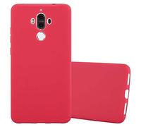 cadorabo Coque pour Huawei Mate 9 en Candy Rouge - Housse Protection Souple en Silicone TPU avec Anti-Choc et Anti-Rayures - Ultra Slim Fin Gel Case Cover Bumper
