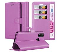 cadorabo Coque pour Huawei P Smart 2020 en ORCHIDÉE Violets - Housse Protection avec Fermoire Magnétique, Stand Horizontal et Fente Carte - Portefeuille Etui Poche Folio Case Cover