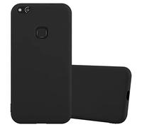 cadorabo Coque pour Huawei P10 Lite en Candy Noir - Housse Protection Souple en Silicone TPU avec Anti-Choc et Anti-Rayures - Ultra Slim Fin Gel Case Cover Bumper