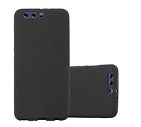 cadorabo Coque pour Huawei P10 Plus en Frost Noir - Housse Protection Souple en Silicone TPU avec Anti-Choc et Anti-Rayures - Ultra Slim Fin Gel Case Cover Bumper