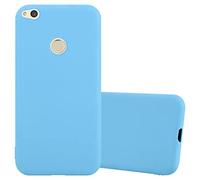 cadorabo Coque pour Huawei P8 Lite 2017 / P9 Lite 2017 en Candy Bleu - Housse Protection Souple en Silicone TPU avec Anti-Choc et Anti-Rayures - Ultra Slim Fin Gel Case Cover Bumper