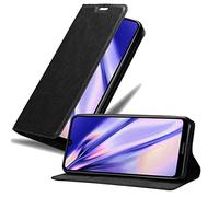 cadorabo Coque pour Huawei Y7 2019 en Noir Nuit - Housse Protection avec Fermoire Magnétique, Stand Horizontal et Fente Carte - Portefeuille Etui Poche Folio Case Cover