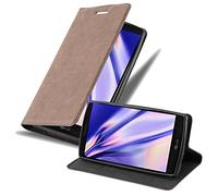 cadorabo Coque pour LG Flex 2 en Marron CAFÉ - Housse Protection avec Fermoire Magnétique, Stand Horizontal et Fente Carte - Portefeuille Etui Poche Folio Case Cover