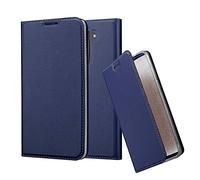 cadorabo Coque pour LG Stylus 2 en Classy Bleu FONCÉ - Housse Protection avec Fermoire Magnétique, Stand Horizontal et Fente Carte - Portefeuille Etui Poche Folio Case Cover