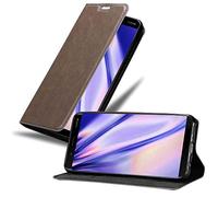 cadorabo Coque pour Nokia 8 Sirocco en Marron CAFÉ - Housse Protection avec Fermoire Magnétique, Stand Horizontal et Fente Carte - Portefeuille Etui Poche Folio Case Cover