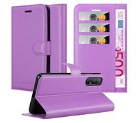 cadorabo Coque pour Oppo Find X2 Neo en ORCHIDÉE Violets - Housse Protection avec Fermoire Magnétique, Stand Horizontal et Fente Carte - Portefeuille Etui Poche Folio Case Cover