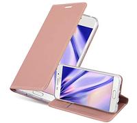 cadorabo Coque pour Samsung Galaxy A3 2016 en Classy Or ROSÉ - Housse Protection avec Fermoire Magnétique, Stand Horizontal et Fente Carte - Portefeuille Etui Poche Folio Case Cover