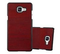Coque pour Samsung Galaxy A3 2016 Hard Case Étui Rigide Protection Bois Cover