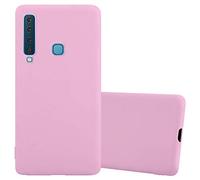 cadorabo Coque pour Samsung Galaxy A9 2018 en Candy Rose Vif - Housse Protection Souple en Silicone TPU avec Anti-Choc et Anti-Rayures - Ultra Slim Fin Gel Case Cover Bumper