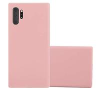 cadorabo Coque pour Samsung Galaxy Note 10 Plus en Candy Rose Vif - Housse Protection Souple en Silicone TPU avec Anti-Choc et Anti-Rayures - Ultra Slim Fin Gel Case Cover Bumper