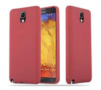 cadorabo Coque pour Samsung Galaxy Note 3 en Candy Rouge - Housse Protection Souple en Silicone TPU avec Anti-Choc et Anti-Rayures - Ultra Slim Fin Gel Case Cover Bumper